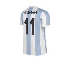 Adidas Futbol Camiseta De Di Maria 11 De Argentina Adidas 50 Aniversario Blanca