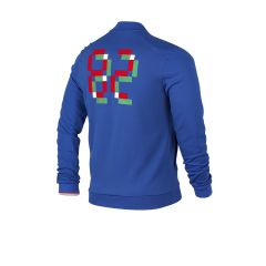 Le Coq Sportif Futbol Campera De Italia Le Coq Sportif Aniversario 82 Azul 