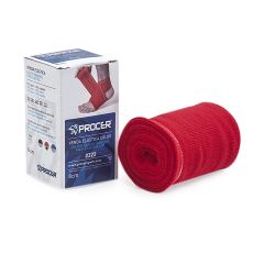 Procer Entrenamiento Venda Elastica Procer Color 8cm Roja
